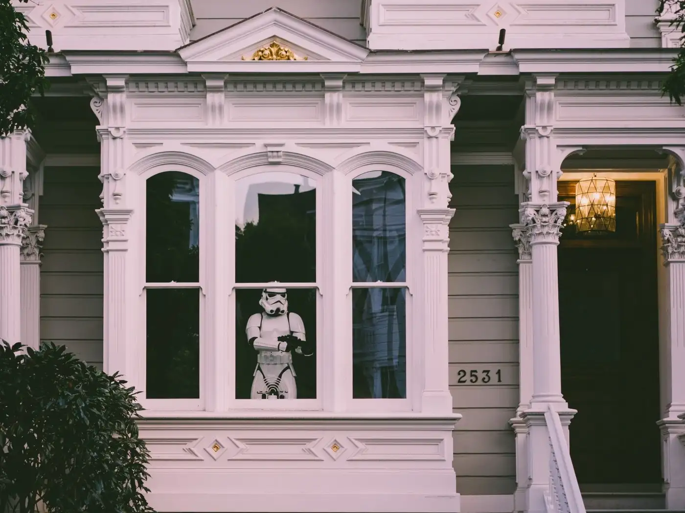 An impatient Storm Trooper. Photo by John Moeses Bauan.